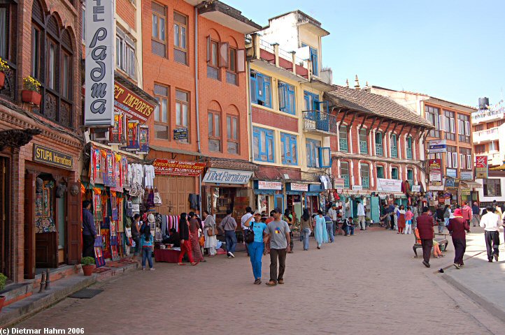 Geschäfte in Bodhnath
